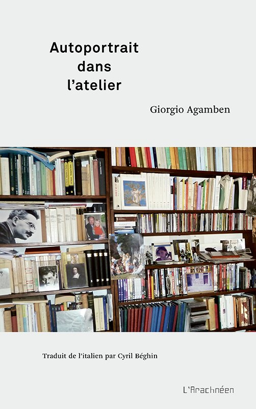 Giorgio Agamben autoportrait dasn l'atelier Giorgio Agamben autoportrait dasn l'atelier