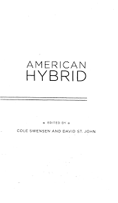 Andrew Joron american Hybrid Andrew Joron american Hybrid
