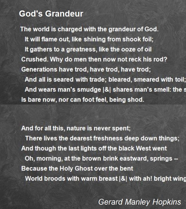 God-s-grandeur God-s-grandeur