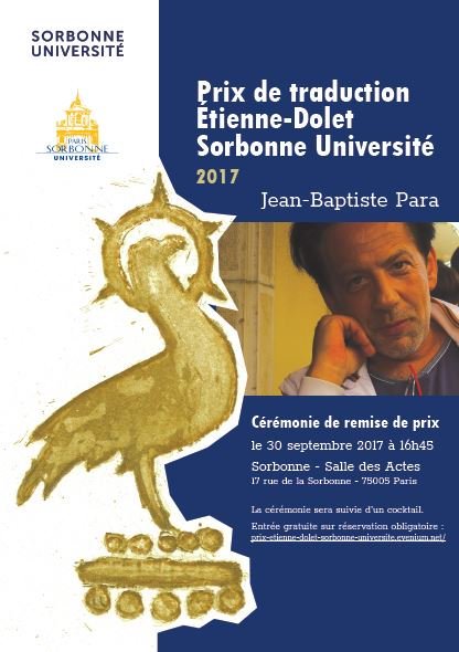 Affiche prix de traduction Affiche prix de traduction